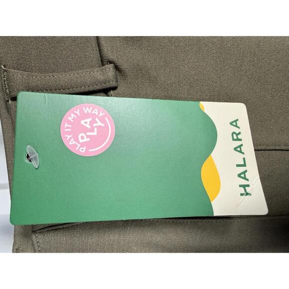 NWT Halara Women's Straight-Leg Pants with Front Patch Pockets Size Medium - Picture 4 of 7